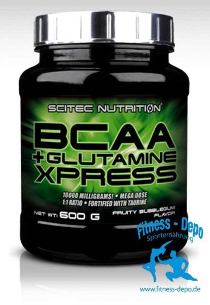 Scitec Nutrition BCAA + GLUTAMINE XPRESS (600g)+ Proben