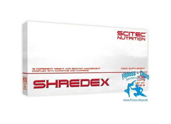 Scitec Nutrition SHREDEX 108 Kaps. +Pillenbox