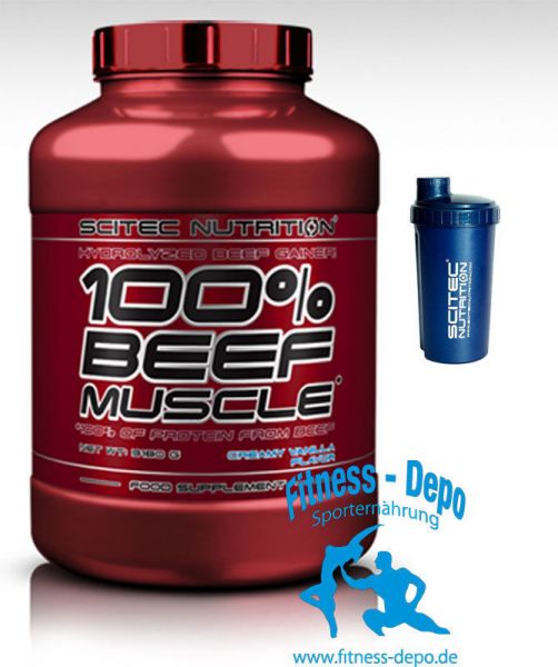 Scitec Nutrition 100% Beef Muscle 3180g Eiweiss + Probe