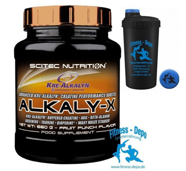 Scitec Nutrition ALKALY-X 660g+ Probe
