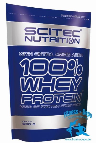 Scitec Nutrition 100% Whey Protein Molke Eiweiß 1000g verschiede Geschmäcker